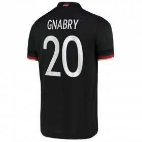Fußballtrikots Deutschland Serge Gnabry 20 Auswärtstrikot Euro 2020